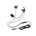 【正規代理店】 エレコム HS-EP21STBK ヘッドセット 有線 3.5mm 接続 カナル型 マイク付き 高音質 音量調整 ミュート機能 【 Windows Mac Chrome LINE ZOOM Meet Teams Webex 対応 】 ブラック|詳細画像