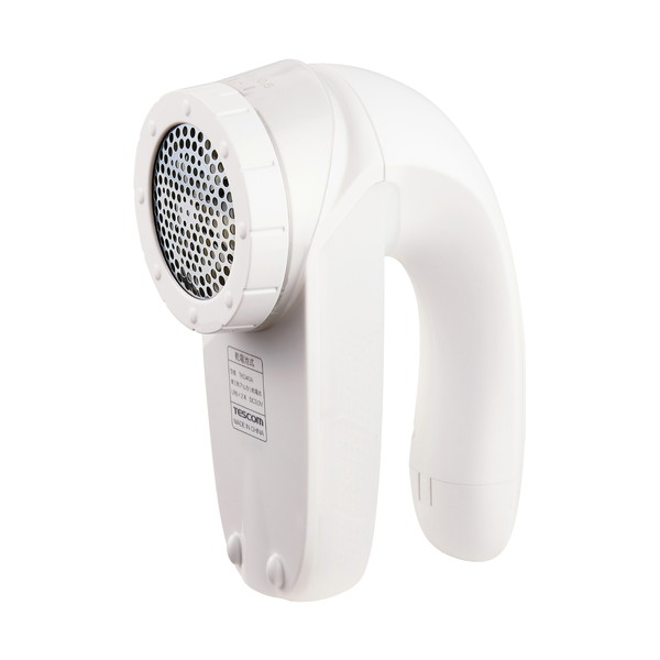【正規代理店】 エレコム TKD40A-W 毛玉取り 電動 乾電池式 6枚刃 風合いガード5段階調整 毛玉クリーナー 衣類 セーター対応 ホワイト