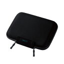 【2個セット】エレコム DJC-024LBK 電子辞書ケース / 2way / イヤホン・タッチペン・SDメモリ収納ポケット付 / Lサイズ / ブラック 電子...