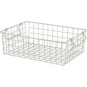 6個セット スタッキングワイヤーバスケット WH 37x26x12