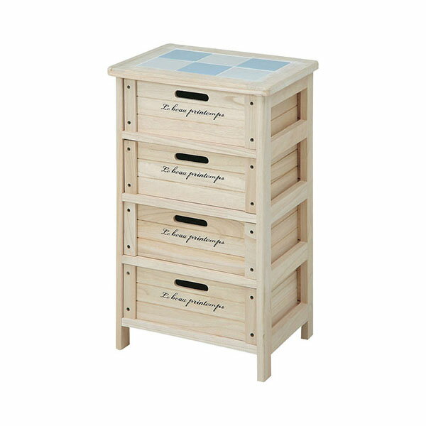 木製4段ボックス HF05-003(N) 2(3)