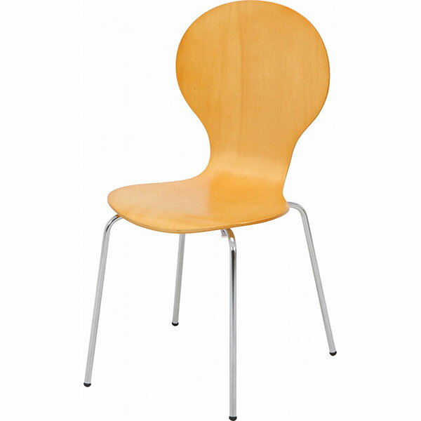 ※この商品は配送会社の都合により、北海道・沖縄・離島にはお届けできません。エピチェアー YR-002BT NA全体：幅480 × 奥行520 × 高さ870 座面の高さ：450 耐荷重(座面)：80kg 座面厚み：11mm本体：積層合板（ラ...