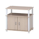 2個セット TVラック 幅60cm ホワイトウォッシュ