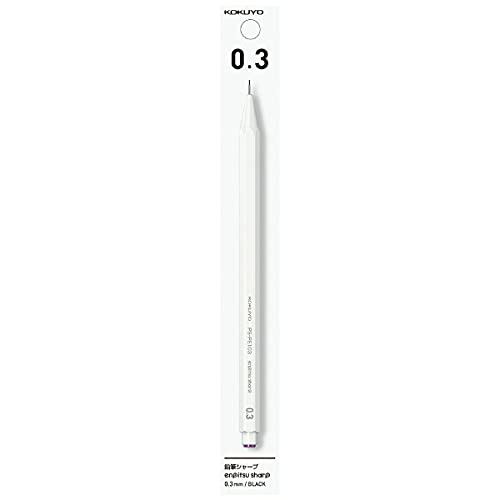 鉛筆シャープ0．3mm白 PS-PE103W-1P