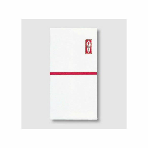 コットン祝万円袋赤のし ノーCH112