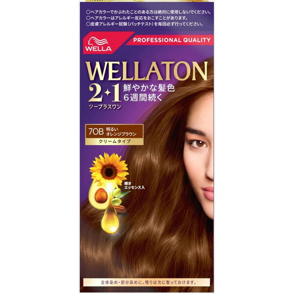 【15個セット】 ウエラトーンツープラスワン クリームタイプ 7OB ヘアカラー・白髪用