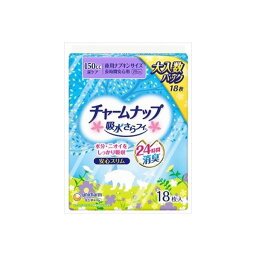 【5個セット】 チャ-ムナップ長時間安心用18枚 ユニ・チャーム ユニチャーム 生理用品