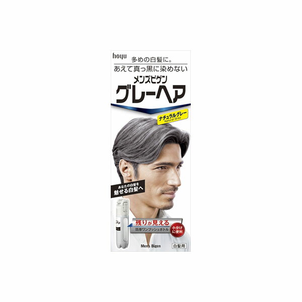 【5個セット】 メンズビゲン グレーヘア ナチュラルグレー ホーユー ヘアカラー