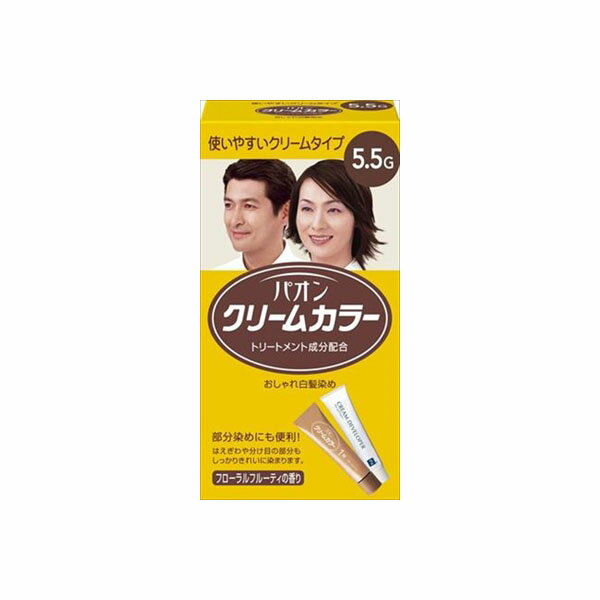 【5個セット】 パオンクリームカラー 5.5G シュワルツコフヘンケル ヘアカラー・白髪用