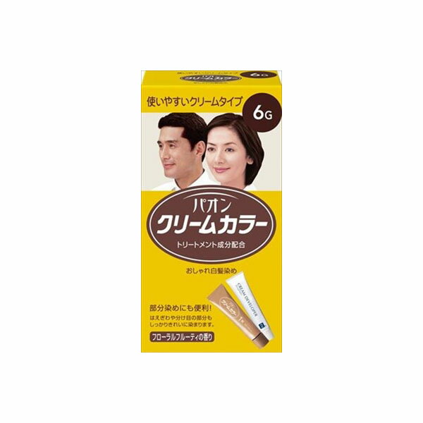 【36個セット】 パオン クリームカラー 6G 自然な褐色 シュワルツコフヘンケル ヘアカラー・白髪用