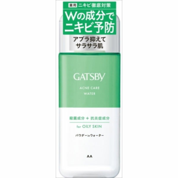 【30個セット】 ギャツビー 薬用アクネケアウォーター (医薬部外品) マンダム 化粧水・ローション ニキビ オールインワン スキンケア メンズ 化粧水 ギャッ...