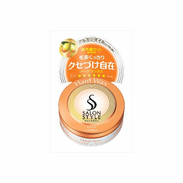 【48個セット】 サロンスタイルヘアワックスCハード 75G コーセーコスメポート スタイリング