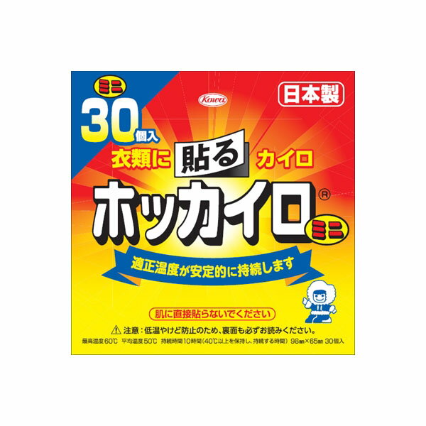 ホッカイロ 貼るミニ30個 興和 カイ