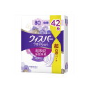 【8個セット】 ウィスパ- うすさら安心 安心の中量用 80cc 42枚 P&G 生理用品 超消臭 介助 尿ケア用品 備蓄 中量用 尿とり 高齢者 ウィスパー パッド 尿もれパッド 女性用 大人用おむつ 軽失禁パッド オムツ 紙おむつ 就寝 尿モレ 排泄関連