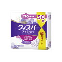 ウィスパ- うすさら安心 長時間・夜でも安心用 170cc 30枚 P&G 生理用品 超消臭 介助 多い量の尿モレ用 ウィスパー 尿もれパッド 女性用 軽失禁パッド 軽失禁用品 吸水ケア 介護 大容量 ウィスパ 超吸収 尿ケアパッド 尿漏れ ピーアンドジー(4)