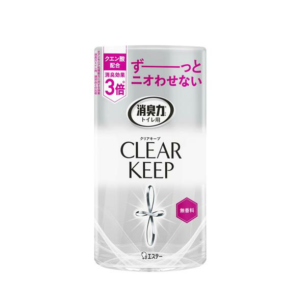 【3個セット】 エステー トイレの消臭力 CLEAR KEEP 無香料