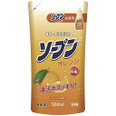 【5個セット】 ソープンオレンジ詰替 500ml 詰め替え オレンジ ソープン 台所用洗剤 カネヨ石けん 掃除 キッチン洗剤 洗剤 詰替 キッチン カネヨ石鹸 清掃 食器洗用 つめかえ用 厨房用洗剤 台所洗剤(3)