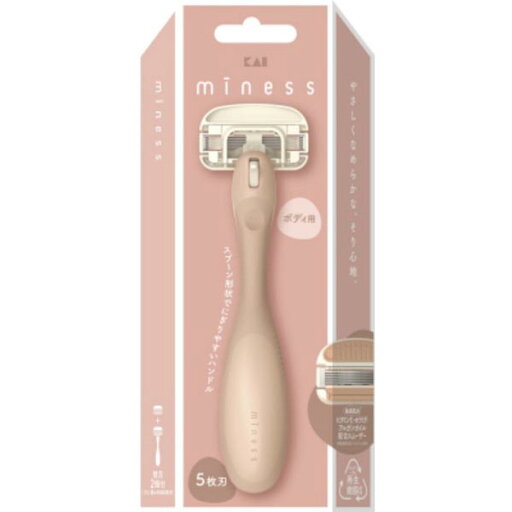 【3個セット】 GA0130 miness ボディ用カミソリ 替刃2個付 本体 握りやすい 替刃 ムダ毛 ムダ毛処理 ボディ用 女性用カミソリ 女性 剃刀 清潔 新生活 貝印 マイネス ホルダー アットコスメ カミソリ 【3個セット】 GA0130 miness ボディ用カミソリ 替刃2個付 本体 握りやすい 替刃 ムダ毛 ムダ毛処理 ボディ用 女性用カミソリ 女性 剃刀 清潔 新生活 貝印 マイネス ホルダー アットコスメ カミソリ