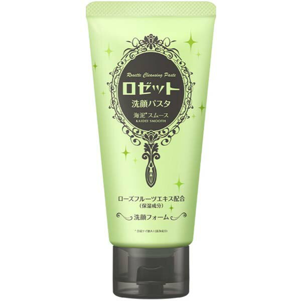 【5個セット】 ロゼット洗顔パスタ 海泥スムース 本体 毛穴汚れ 角質 洗顔 ニキビ 無香料 スキン