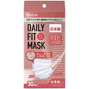 【3個セット】 アイリスフーズ DAILY FIT MASK ナノエアーフィルタープラス 小さめサイズ 30枚 PN-DNI30S 花粉症 プリーツマスク 子供用 フィルター 通気性 マスク 夏用 プリーツ ハウスダスト ナノエアー ふつう ホワイト(4)
