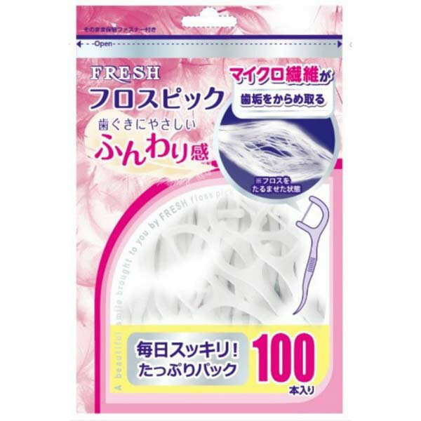 【10個セット】 デンタルプロ FRESHフロスピック100p