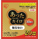 【8個セット】 あったカイロ ExtraHot 貼らないレギュラー 30個入り アイリスフーズ カイロ