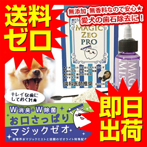 犬用 歯みがき マジックゼオ プロ 40cc 歯磨き デンタルケア Magic Zeo PRO...