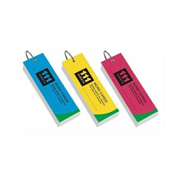 【 送料無料 】 レイメイ藤井 WD11 単語カード チェックカード付 中サイズ ※価格は1個のお値段です