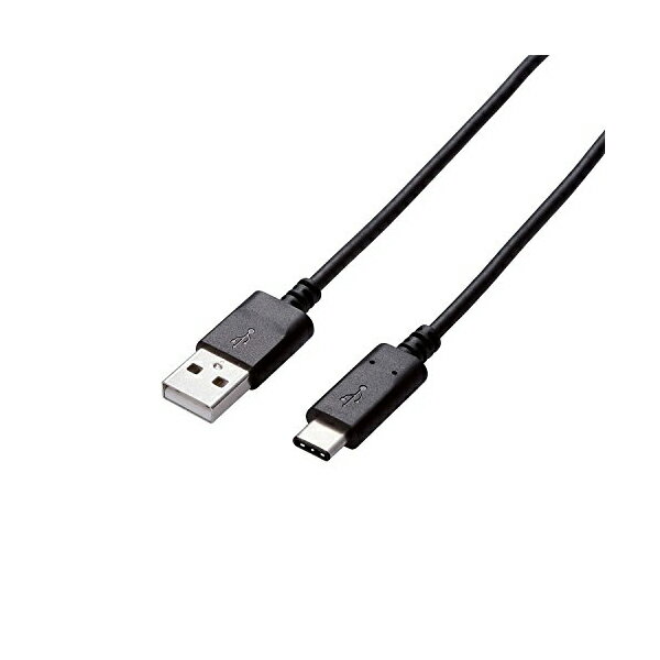 【正規代理店】 エレコム MPA-AC30NBK USB TYPE C ケーブル タイプC ( A to C ) 3A出力で超急速充電 2.0認証品 3.0m ブラック スマートフォン用USBケーブル USB ( A-C ) 認証品 Type-C