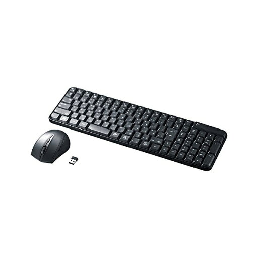 サンワサプライ マウス付きワイヤレスキーボード SKB-WL25SETBK マウス付きワイヤレスキーボード ( 静音ブルーLEDマウス・ブラック ) 送料無料 サンワサプライ マウス付きワイヤレスキーボード SKB-WL25SETBK マウス付きワイヤレスキーボード ( 静音ブルーLEDマウス・ブラック ) 送料無料