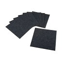 【6個セット】 サンコー おくだけ吸着 獣医師推奨 ペット用撥水タイルマット 30cm×30cm 8枚入 ダークグレー 犬猫 カーペット KI-64 SANKO...