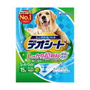 【6個セット】 デオシート しっかり超吸収 無香消臭タイプ スーパーワイド 15枚 犬 イヌ いぬ ドッグ ドックdogワンちゃん 安心素材