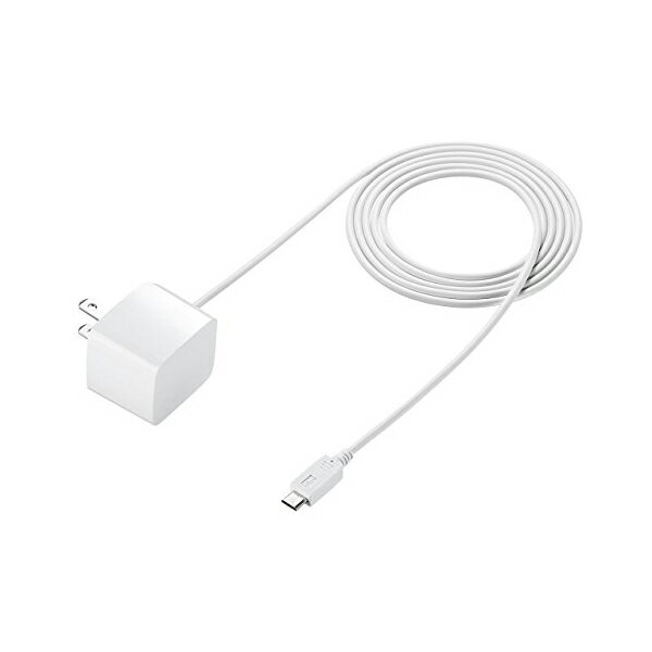 サンワサプライ microUSBケーブル一体型AC充電器 ( 2.1A ホワイト ) ACA-IP45W microUSBケーブル一体型AC充電器 ( 1.5m・2.1A・ホワイト ) 送料無料