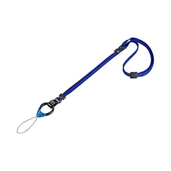 サンワサプライ フィンガー＆ネックストラップ (ブルー) DG-ST38BL 送料無料