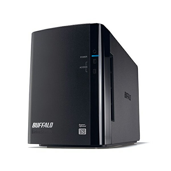  バッファロー 外付HDD 3.5 RAID USB3.0用 外付けハードディスク 2ドライブ 4TB HD-WL4TU3 / R1J