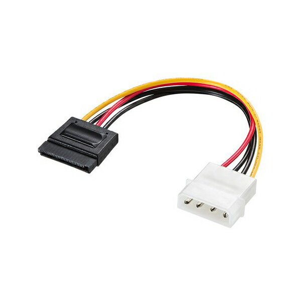 サンワサプライ シリアルATA電源ケーブル TK-PWSATAN シリアルATA電源ケーブル(17cm) 送料無料