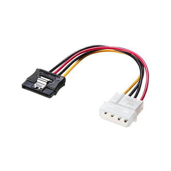 サンワサプライ シリアルATA電源ケーブルラッチ付き TK-PWSATALAN 送料無料