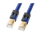 【 送料無料 】 サンワサプライ カテゴリ7ALANケーブル KB-T7A-10BL(2)
