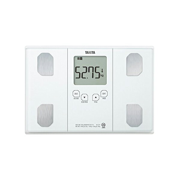 【10個セット】 タニタ BC-314-WH 体重 体組成計 50g ホワイト BC-314 WH 自動認識機能付き 立掛け収納OK Tanita お風呂 松吉...