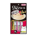 【3個セット】 いなば チャオ ちゅ る まぐろ&贅沢本まぐろ 14g×4本 ペースト 国産品 おやつ SC-150 いなばペットフード チュール CIAO 緑...