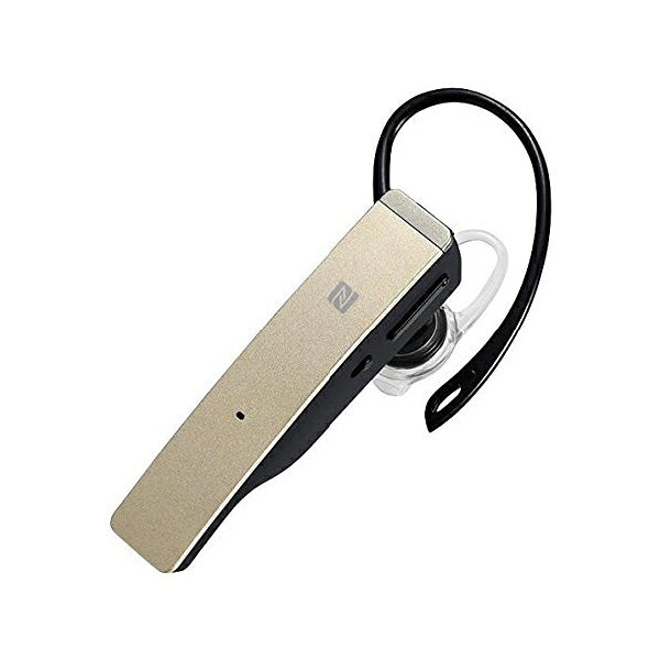 【 送料無料 】 バッファロー Bluetooth4.1 2マイクヘッドセット NFC対応 ゴールド BSHSBE500GDのサムネイル