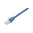 バッファロー LANケーブル カテゴリー6 ストレート 3m ブルー BSLS6NU30BL2 送料無料