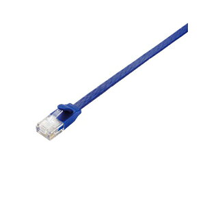 【正規代理店】 エレコム LD-GFA/BM03 Cat6A準拠 LANケーブル ランケーブル インターネットケーブル ケーブル10GBASE-T対応 フラットケーブル 0.3m ブルーメタリック ELECOM 配線 フラットタイプ ケーブル ヨリ線 ストレート パソコン周辺機器 送料無料