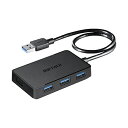 バッファロー 4ポート USB3.0 バスパワー 4ポート ハブ マグネット付 ブラック BSH4U300U3BK 送料無料