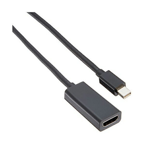 【正規代理店】 エレコム AD-MDPHDMIBK 変換アダプタ miniDisplayPort-HDMI for Mac / Surface / Lenovo ブラック Mini DisplayPort-HDMI変換アダプタ