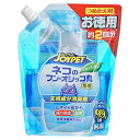 【12個セット】 アースペット ジョイペット ネコのフン・オシッコ臭専用詰替用 450ml リキッド 猫 全年齢 アース・ペット 天然成分消臭剤 ジャンボパック...