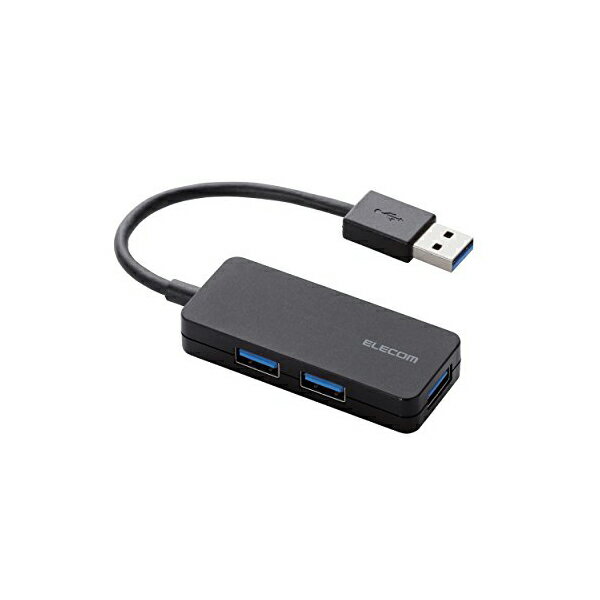 Ź 쥳 U3H-K315BBK 3ݡ USBϥ USB 3.0 б ֥ ѥȥ USB ϥ ֥å Windows11 б