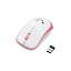 エレコム ELECOM ワイヤレスマウス USB 3ボタン IR LED 省電力 シンメトリーデザイン PS5 ピンク M-IR07DRPN