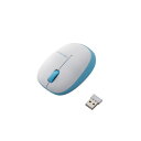 【正規代理店】 エレコム M-BL20DBBU 無線マウス 軽量 ワイヤレスマウス BlueLED 無線 3ボタン ワイヤレス マウス 小型軽量設計 ブルー Sサイズ Windows11 対応