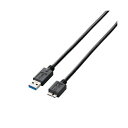 【正規代理店】 エレコム USB3-AMB05BK USB microBケーブル USB3.0 (A-microB) 0.5m ブラック ELECOM 配線 スマートフォン スマホ スタンダード 送料無料(2)